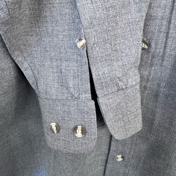 Vintage Polo Ralph Lauren Brown Oxford Shirt - Size Medium - 100% Cotton - Picture 8 of 11